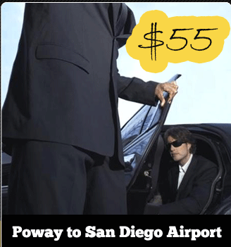 Poway to San Diego Airport