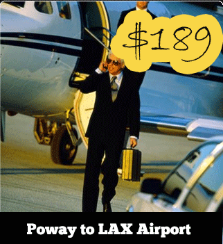 Poway to LAX Airport